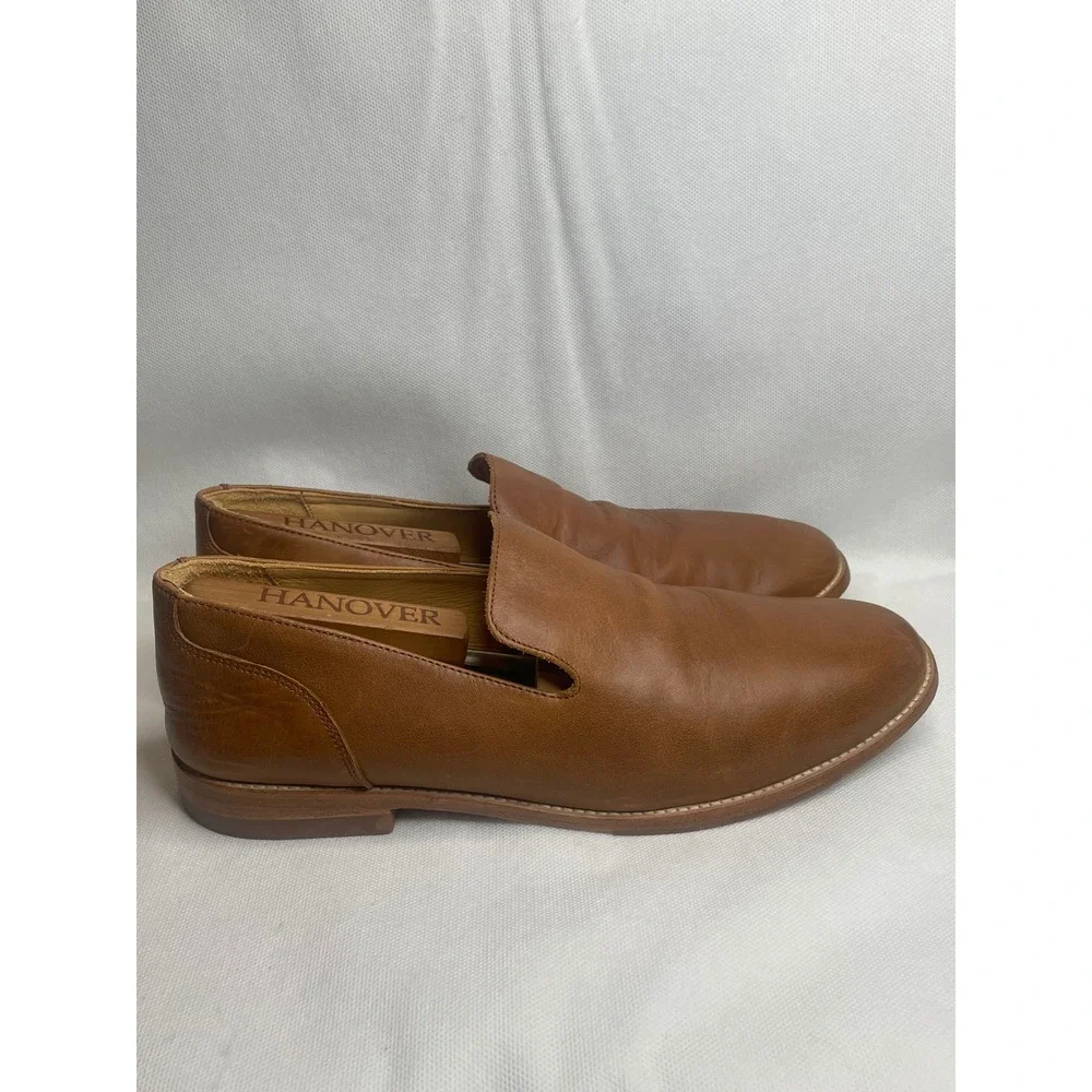 Tecovas The Monterrey Slip-On Leather Loafers Mens Size US 11.5 D Butterscotch